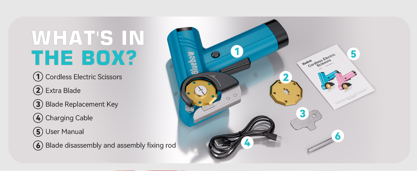 Cordless Electric Scissors