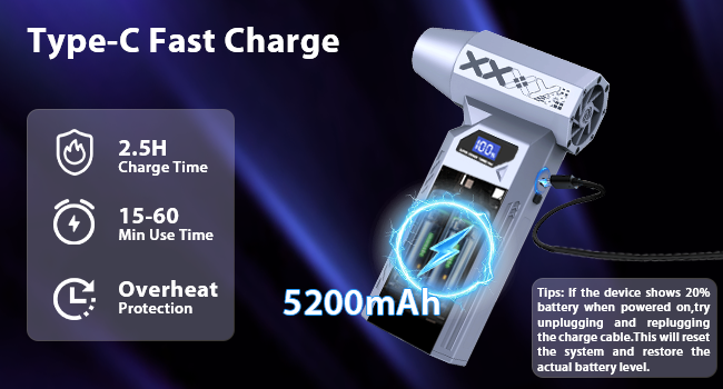 rechargeable air duster