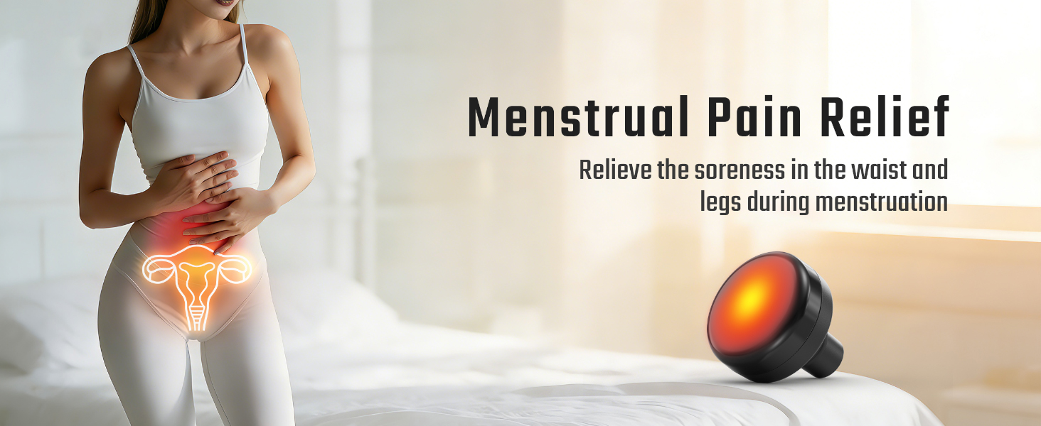 cotsoco Massage Gun with Heat for Pain Relief, Deep Tissue Percussion Massager with 20 Speeds