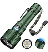 Yemao Super Bright Rechargeable Flashlight 5000 High Lumens,Led Handheld Flashlights with 6 Modes...