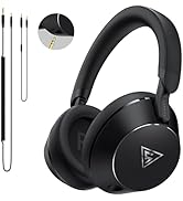 DOQAUS DJ Headphones Professional Wired Studio Monitor Headphones Over Ear for Music Recording an...