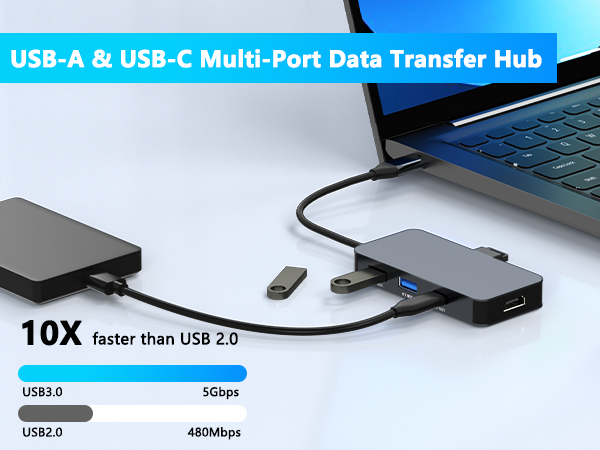 laptop hub docking station