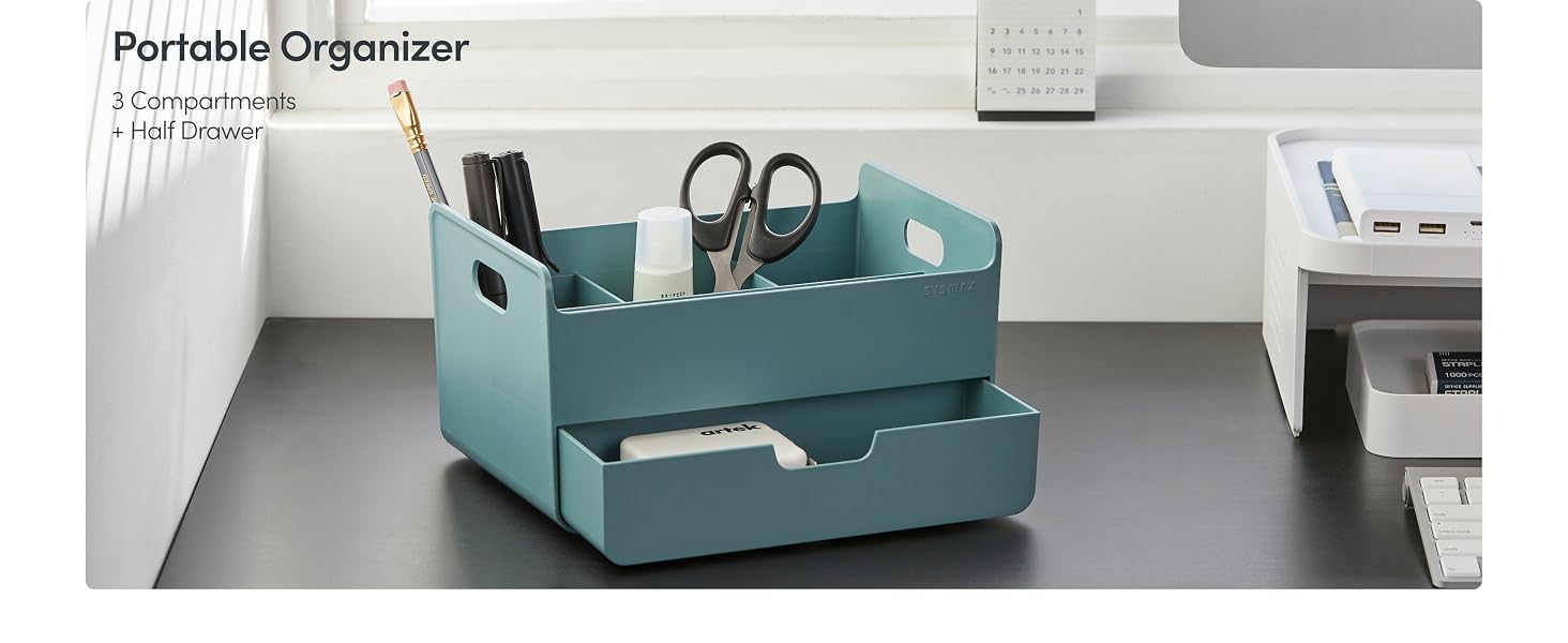 Desk Organizer Storage for Pens Pencils Makeup
