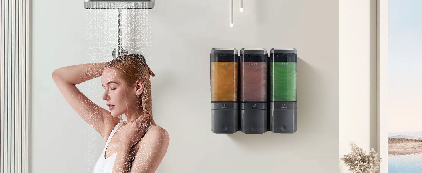 shampoo and conditioner dispenser