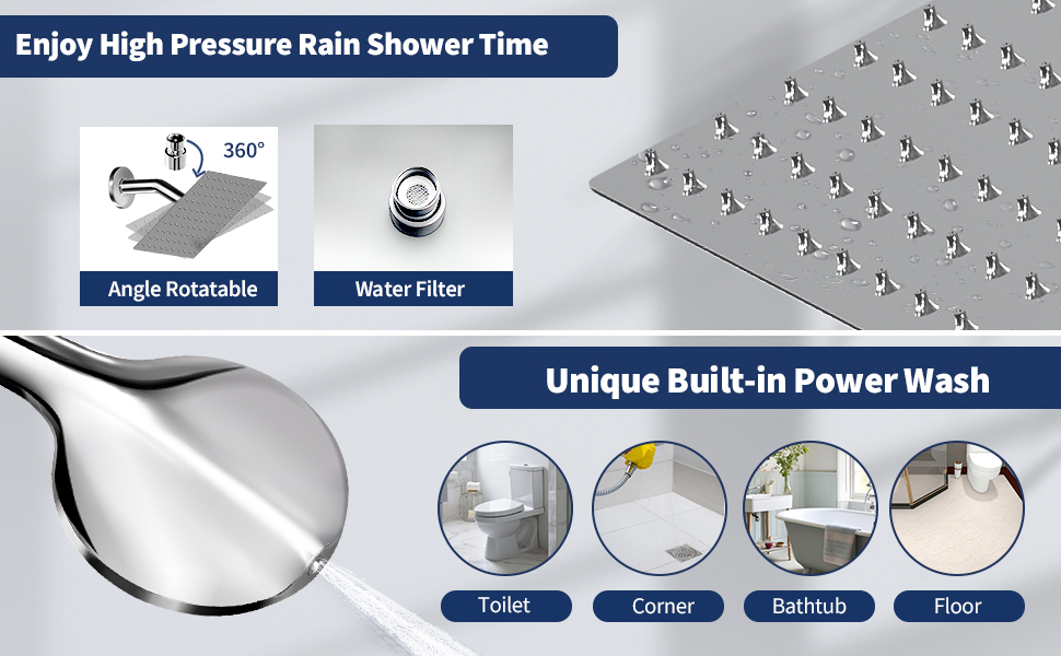 shower head rainfall
