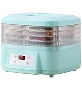 Food Dehydrator 5 Trays Adjustable Temperature Fruit Meat Dehydrator For Jerky Machine