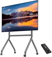 NB ERGONOMIC FCC Qualified Motorized Mobile Cart, Electric Lifting Stand for LCD OLED Flat Curved...