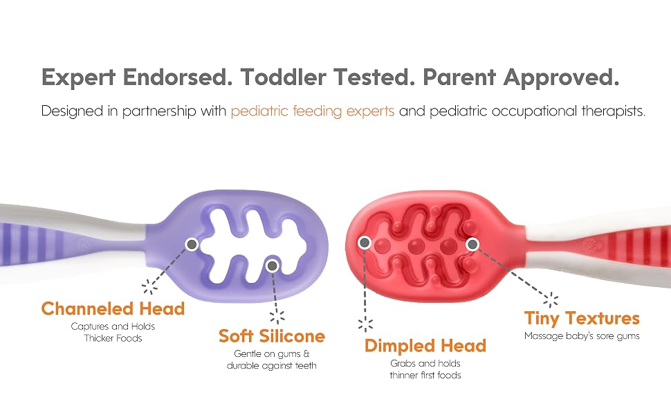 Expert Endorsed. Toddler Tested. Parent Approved. Designed in partnership with pediatric experts