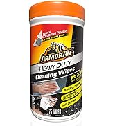 Armor All Heavy Duty Cleaning Wipes, Interior &amp; Exterior Car Cleaning Wipes – 75 Count