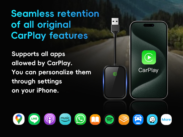Wireless CarPlay Adapter