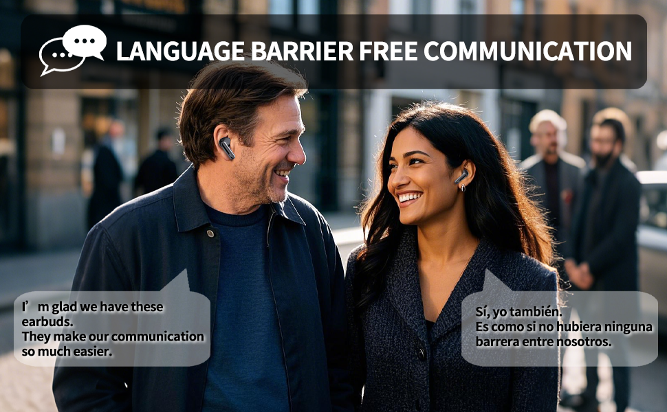 Language barrier free communication