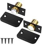 Closet Door Ball Catch Magnetic Ball Jiayi 2 Pack French Door Latch Hardware Black Ball Door Latc...