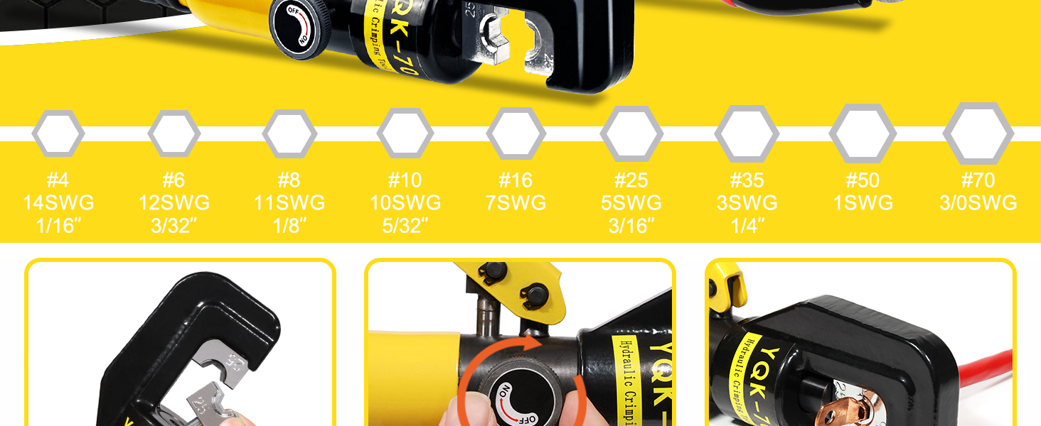 hydraulic crimping tool