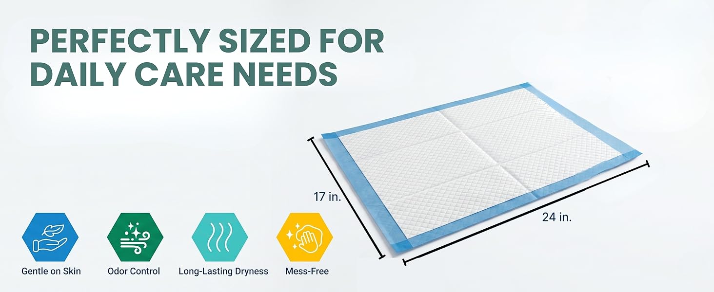 Incontinence Pads, Bed Covers, Puppy Training