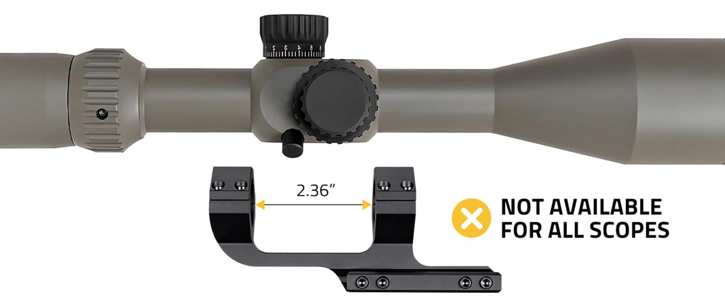 cantilever scope mount 1 inch