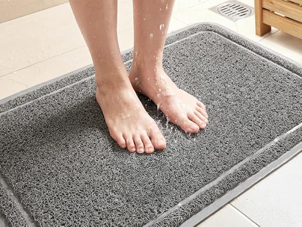 loofah bath mat bathtub shower mat