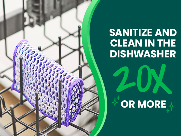 scotch-brite stay clean scrubbing dish cloths