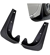 Zosgrew 2 PCS Car Mud Flaps, Splash and Stain Resistant Tire Splash Guard, 8.27 x 12.6In Front Si...