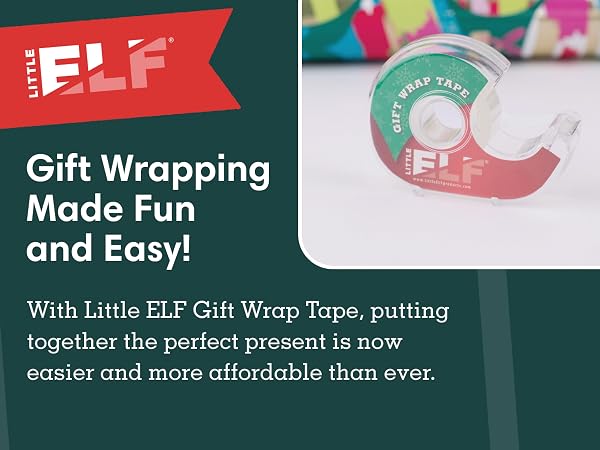 Little ELF Gift Wrap Tape