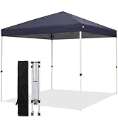 Northroad 8X8 FT Pop Up Canopy, Outdoor Instant Canopy Tent Slant Legs with Carrying Bag, Portabl...