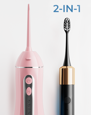 Electric Toothbrush Water Flosser Adults