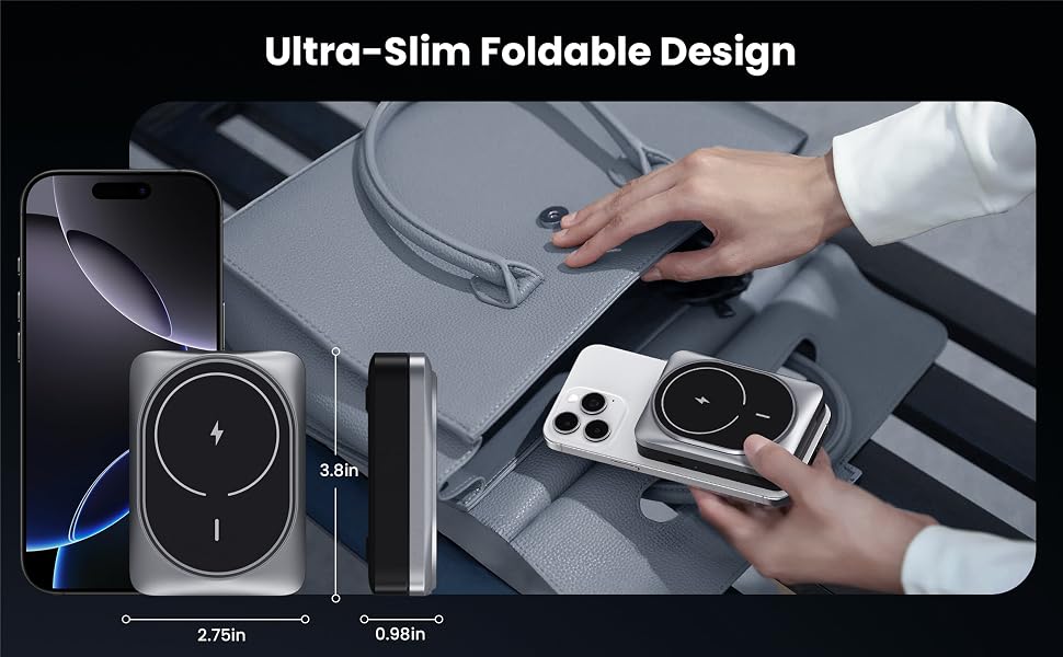 Ultra-Compact Foldable Design