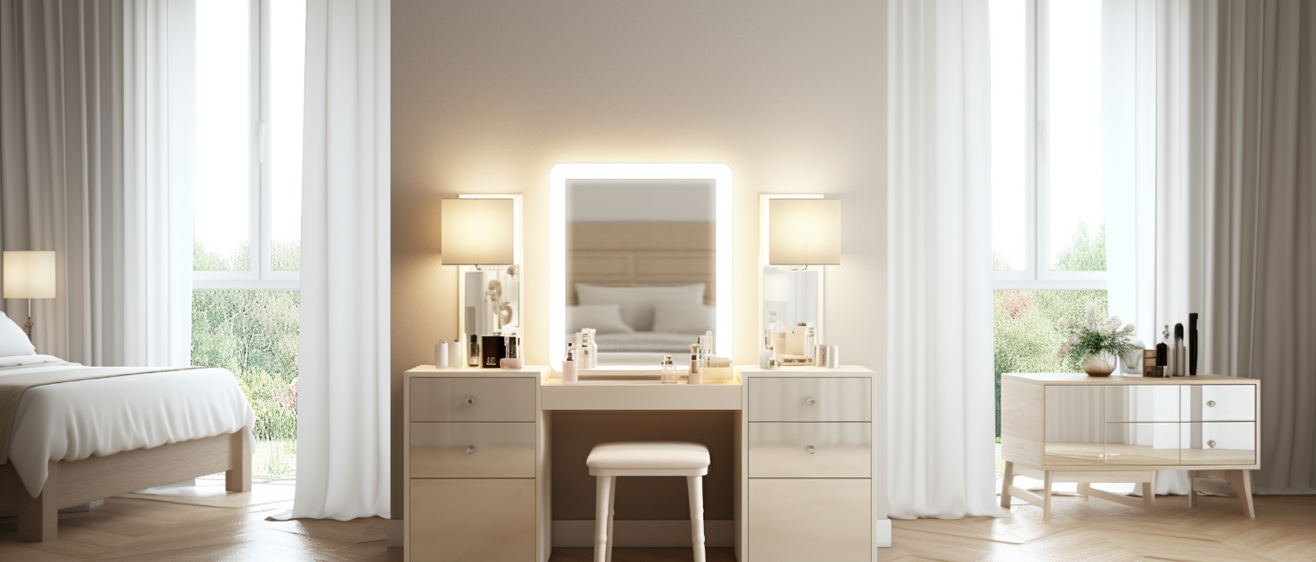 Lighted Makeup Mirror