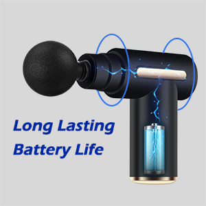 Long Lasting Battery Life Massager Gun