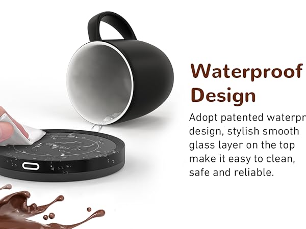 Smart Coffee Warmer, BESTINNKITS Auto OnOff Gravity-Induction Mug Warmer 