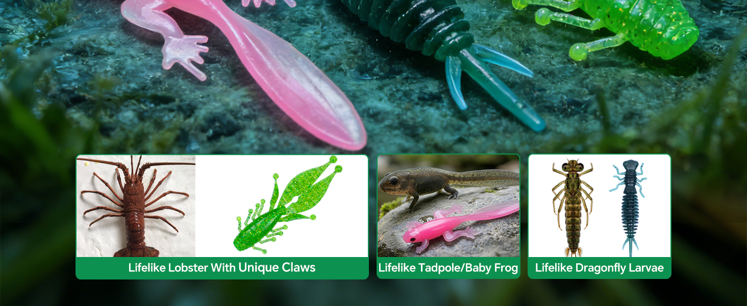 4&amp;#34; lifelike soft baits