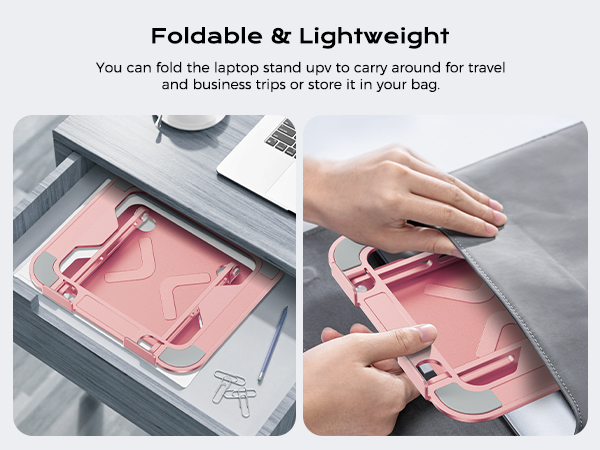 folding laptop stand