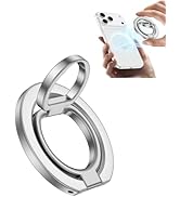 Adjustable MagSafe Ring Holder Stand, Magnetic Phone Ring Stand Grip - 360° Rotation Strong Magne...
