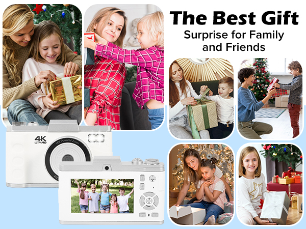 Digital Camera,Autofocus 4K Vlogging Camera