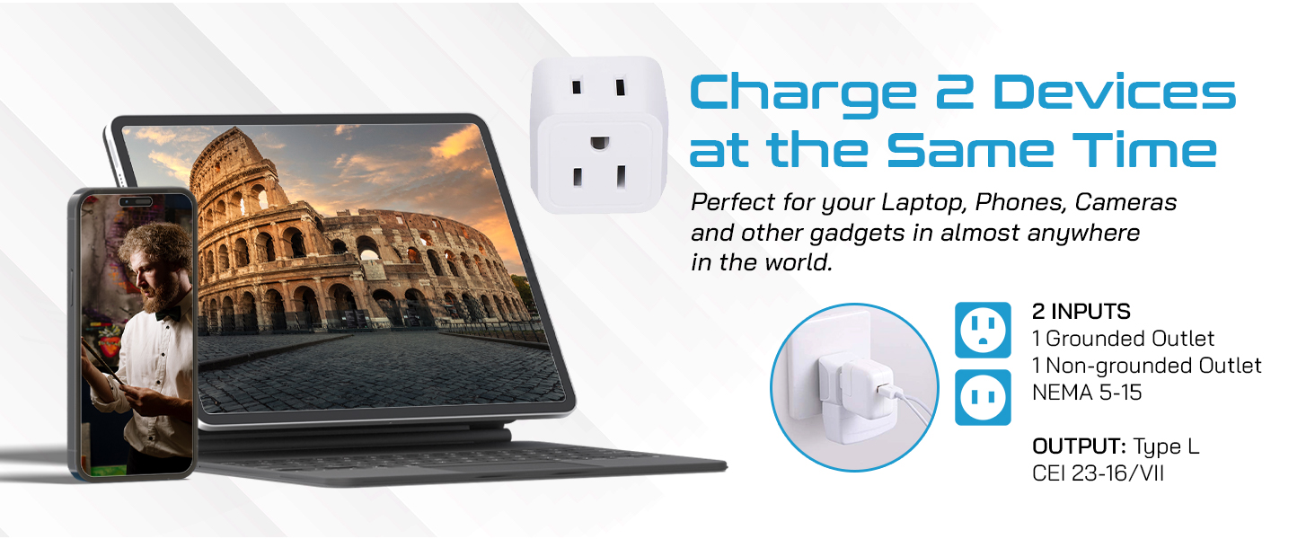 italy adapter plug