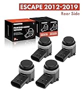 A-Premium 4-PC Reverse Backup Parking Assist Sensor Compatible with Ford, Jaguar &amp; Aston Martin M...