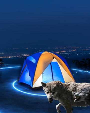 Perimeter Trip Alarm, Camping Trip Wire Alarm Device