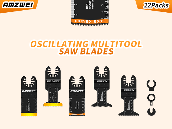 multi tool blades kits wood and metal
