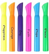 IOMDRWU Bible Highlighters, Chisel Tip, Tank Style Highlighters Assorted Colors, Cute Highlighter...