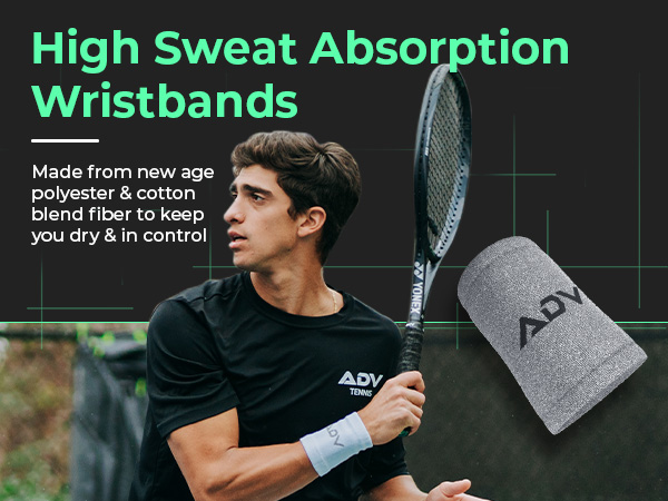 Tennis Wristbands Tennis Sweatbands Tennis Wrist Sweatbands Sweat Bands Wrists Sports Wristbands