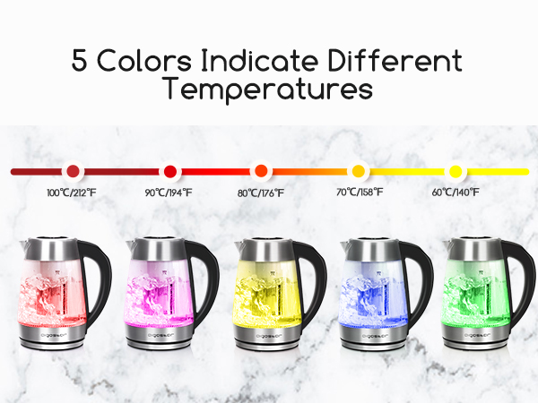 electric kettle temperature control electric kettle water kettle water boiler glass kettle