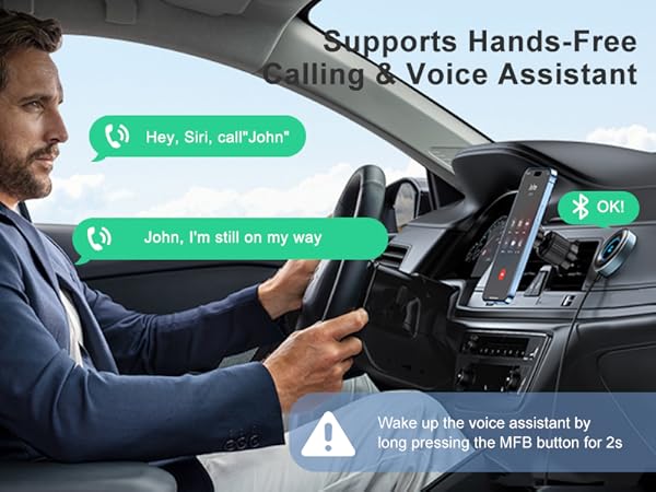 Supports Hands-Free Calling & Voice Assistant