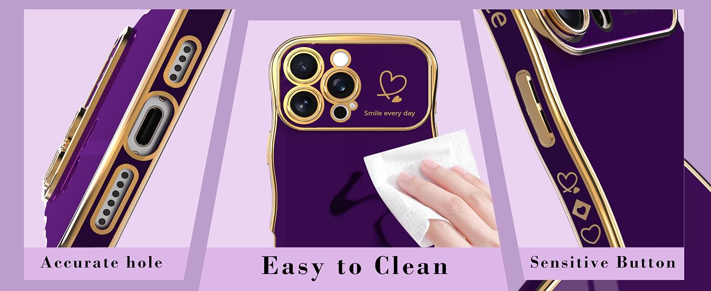 Accurate hole Easy to Clean Sensitive Button