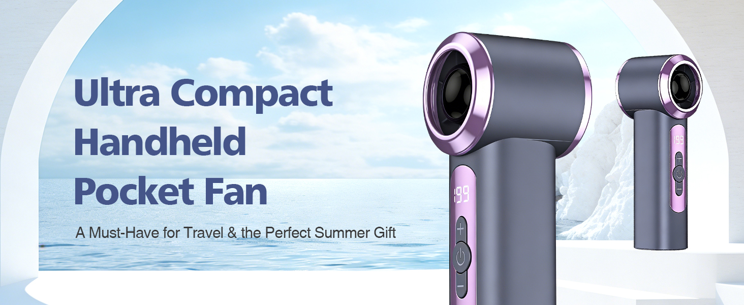 IGRARK Portable Handheld Mini Fan