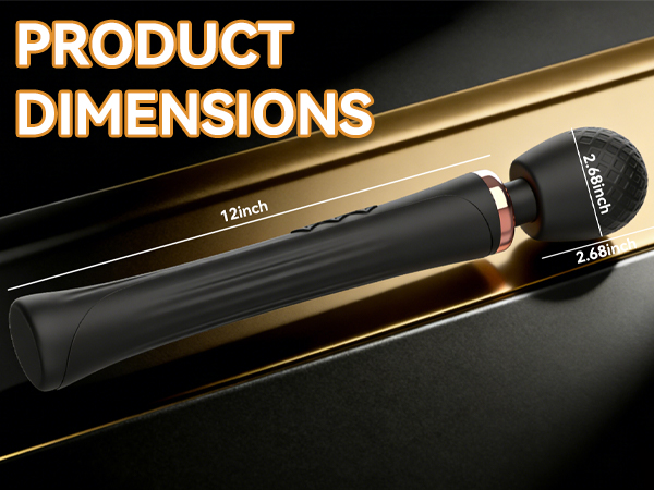 Handheld Cordless Personal Wand Massager