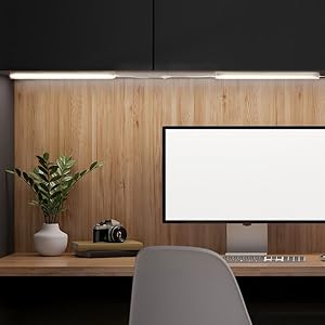 Litever under cabinet light workbench over desk