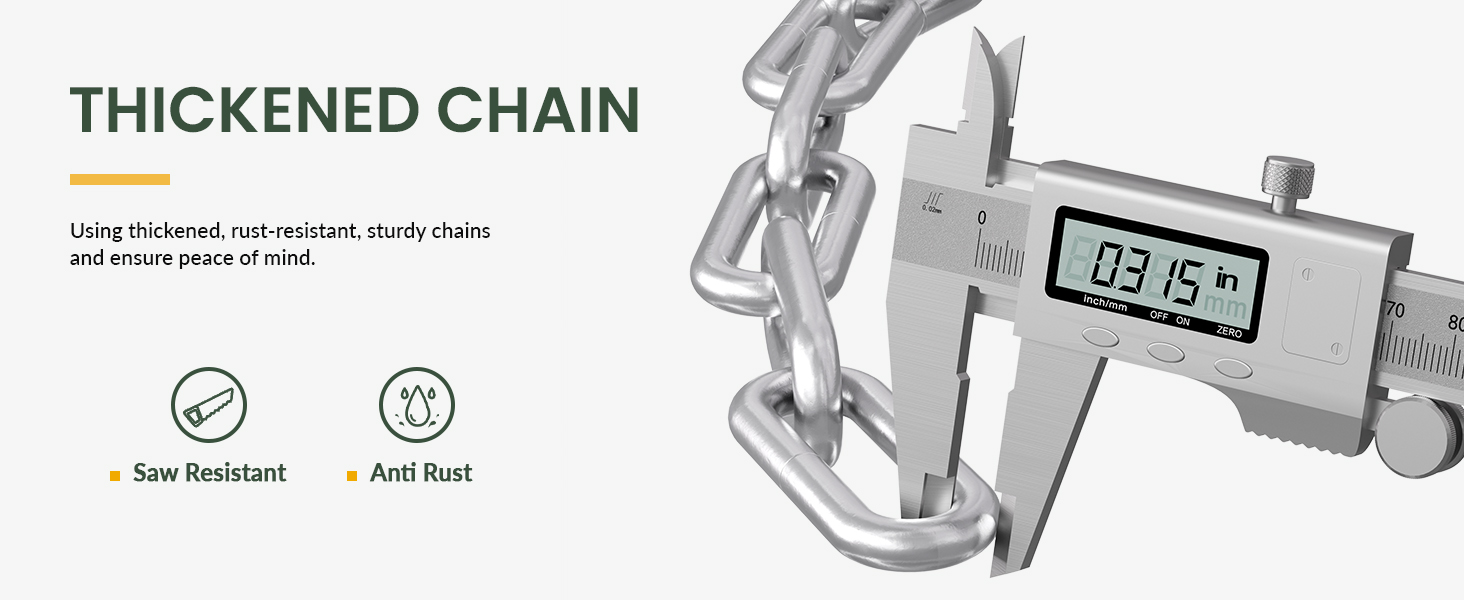 chain bike lock