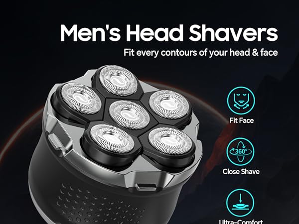 Electric Razor for Men Head Shaver for Bald Men