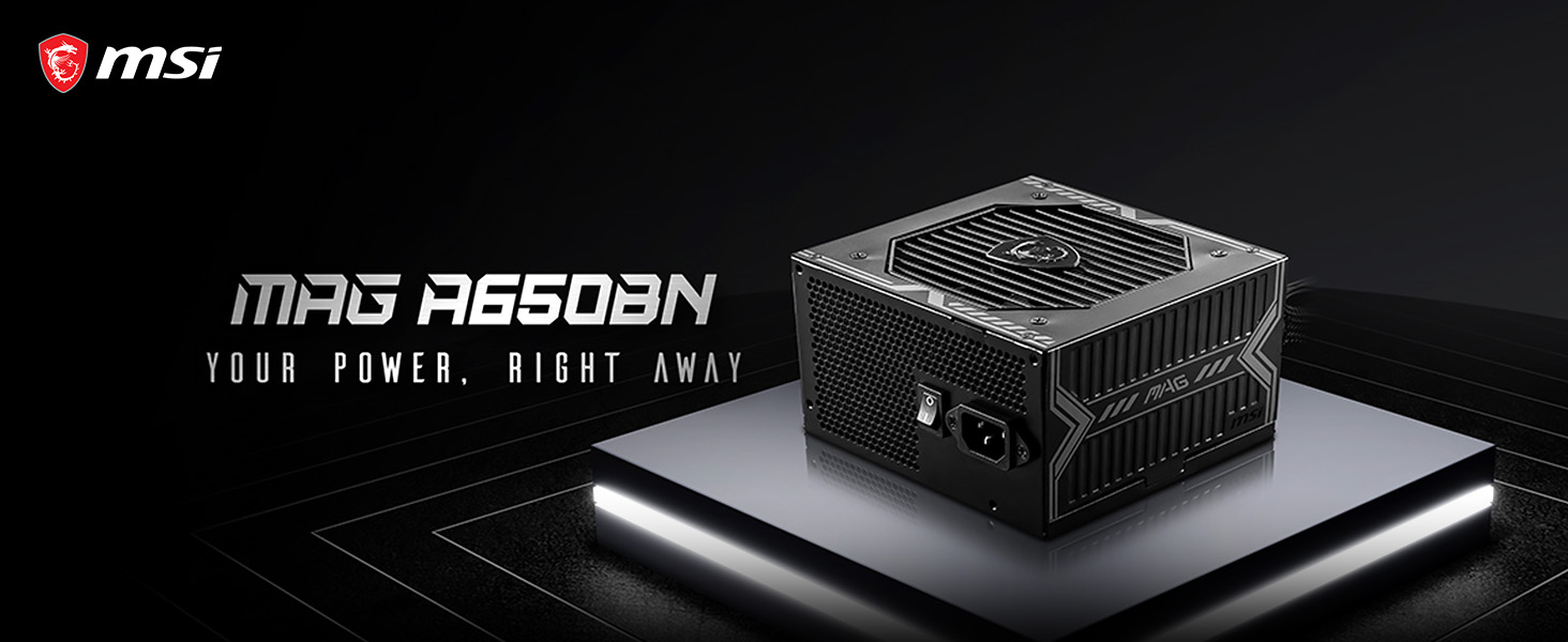 MSI MAG A650BN PSU