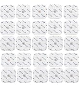 20 axion TENS Unit Electrode Pads 2x2'' - Replacement Pads with 3,5mm Snap Button for TENS Machin...