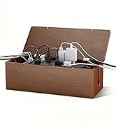 DELAMU Wooden Cable Management Box